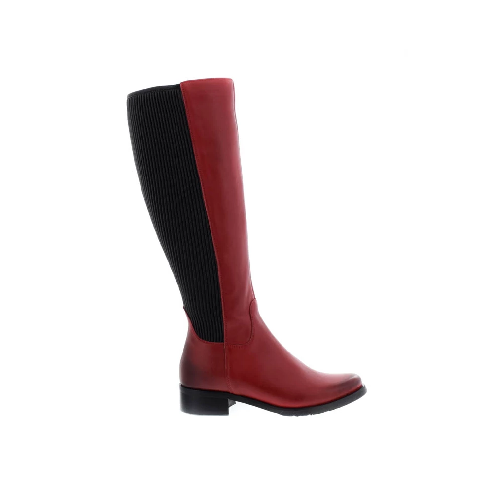 Bioeco bőr lovaglócsizma/ 1181+0733 piros 36.0 12170_A