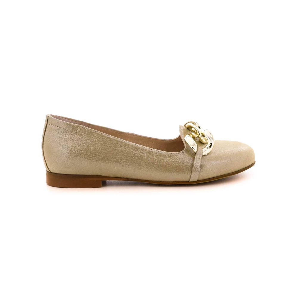 Via Roma babacipő/ astana beige barna 40.0 161655_A