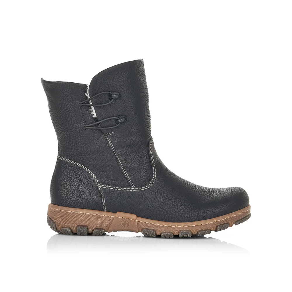 Rieker női bokacsizma/schwarz00 fekete 37.0 176661_A