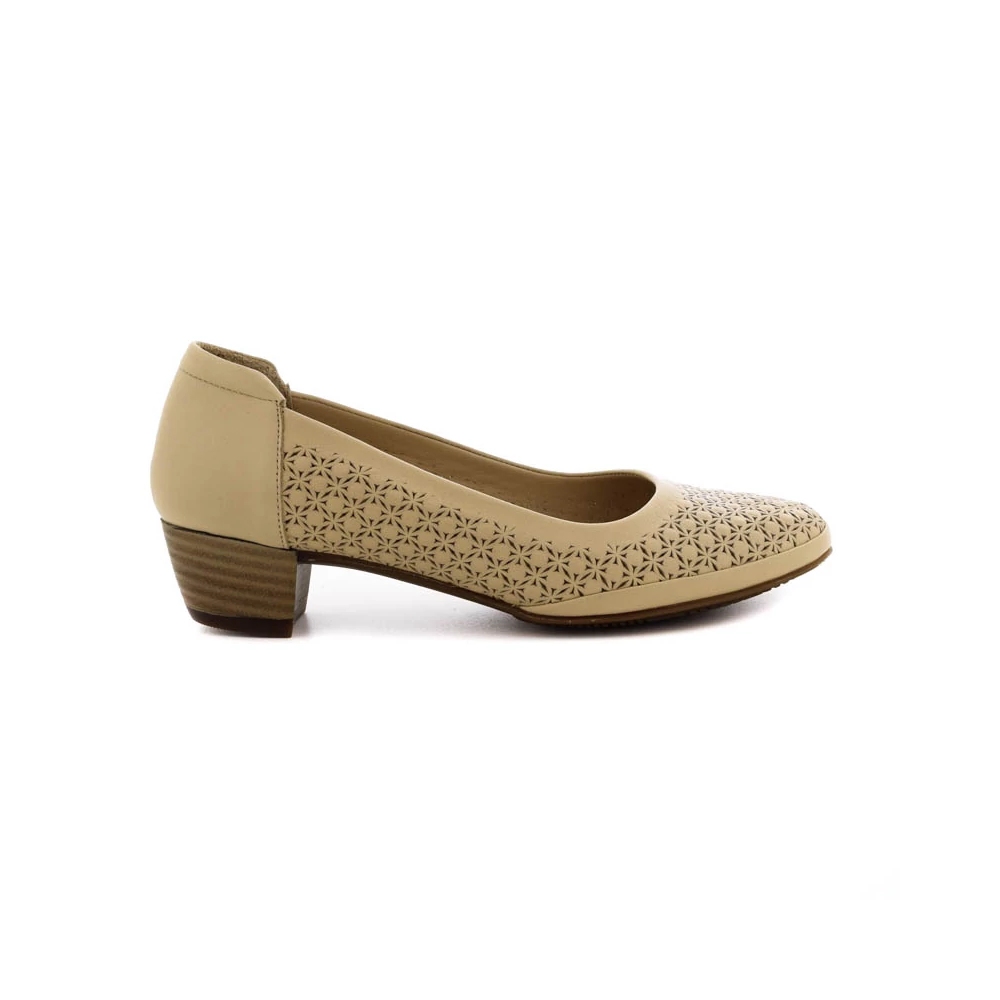 Mago női bőr pumps/ 22 beige  barna 36.0 188557_A