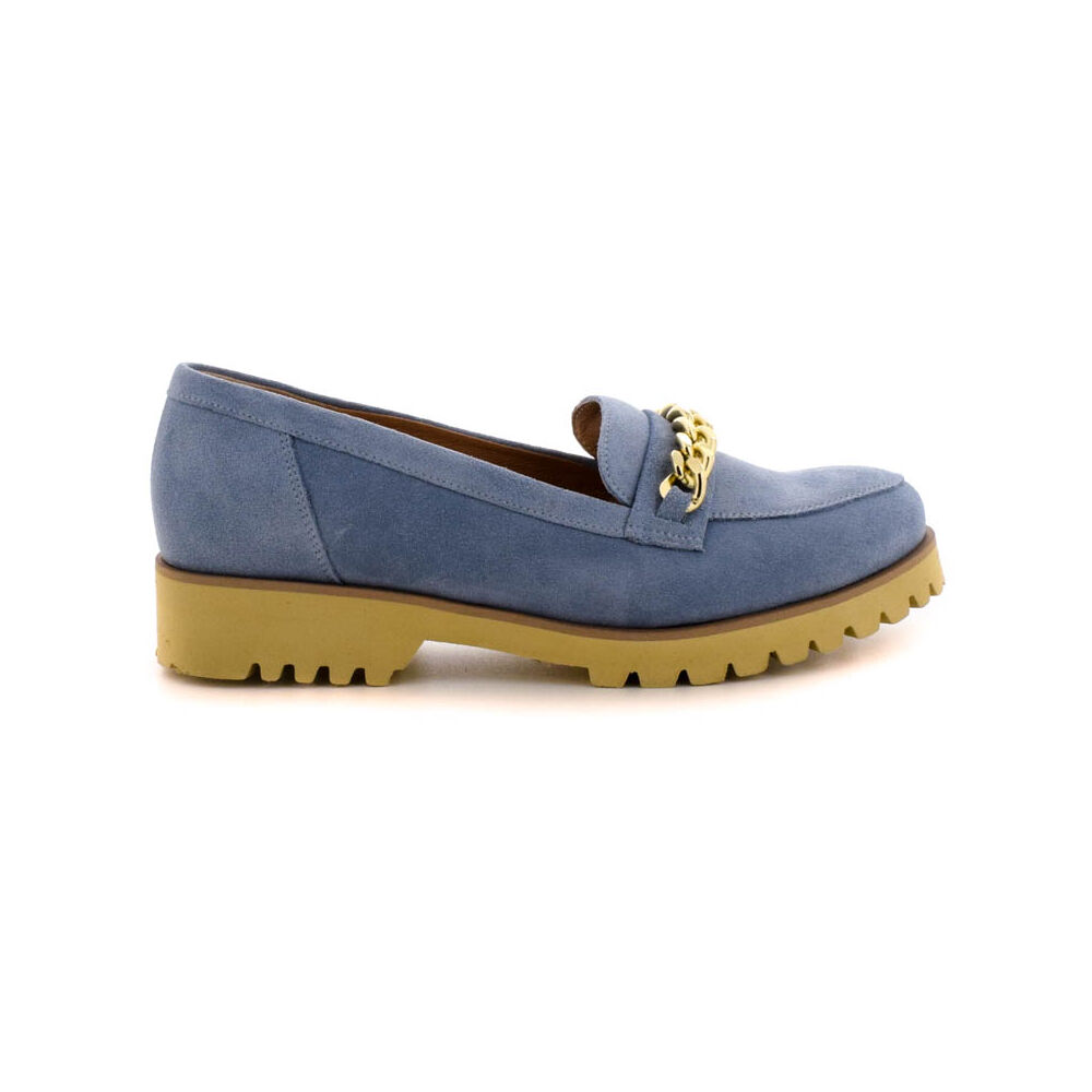 Flisella női félcipő/ niebieski welur kék 37.0 193559_A