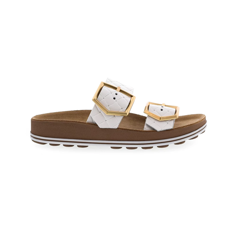 Fantasy Sandals női bőr papucs fehér 37.0 194753_A