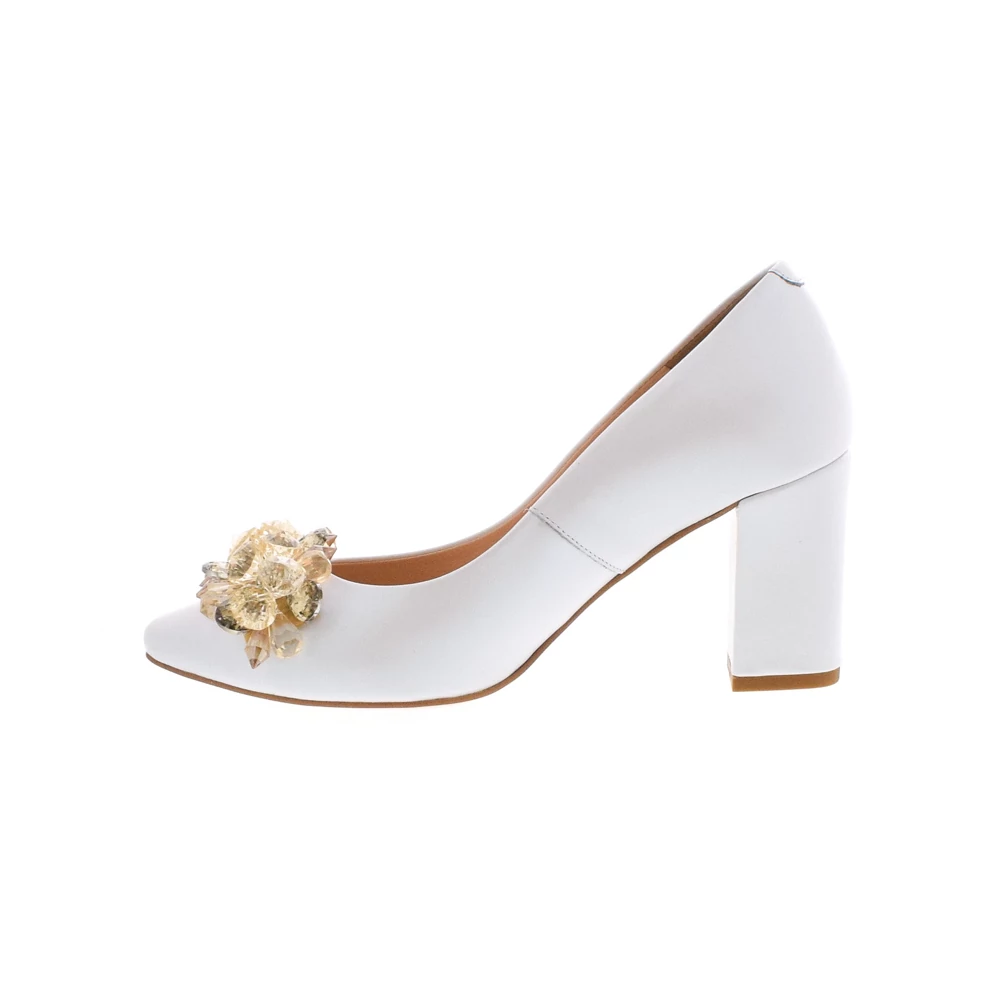 Carla Ricci pumps/ biala perla ozdoba 194902_C.jpg