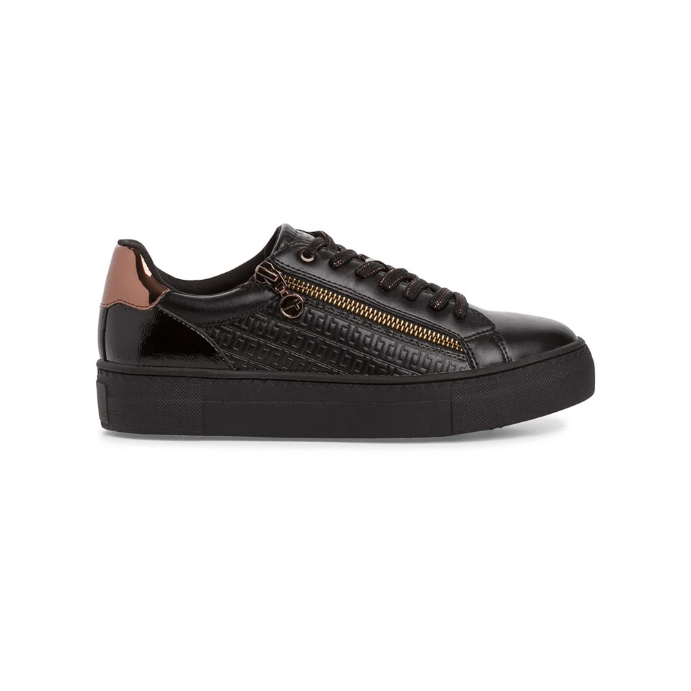 Tamaris félcipő/black copper092 fekete  196317_A