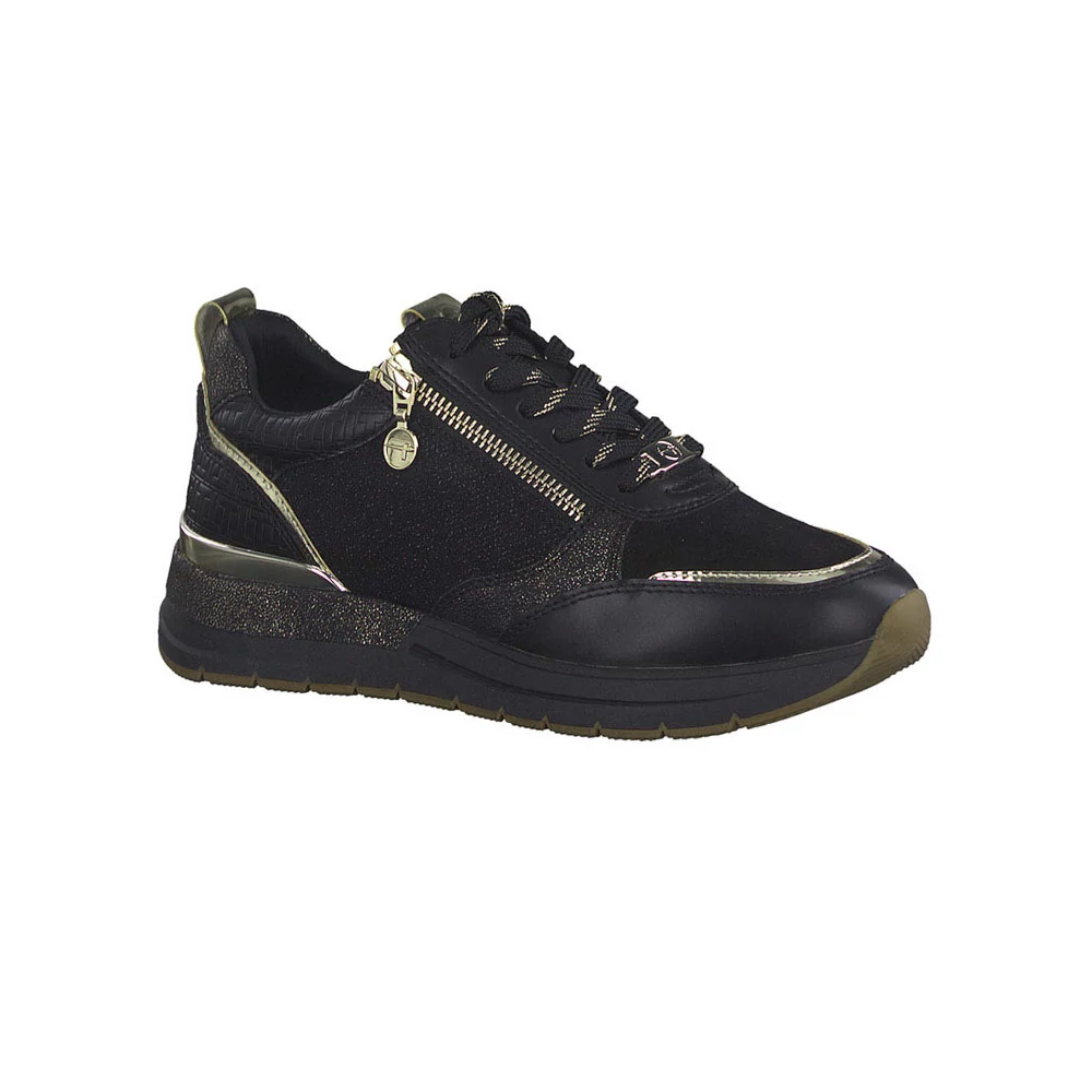 Tamaris félcipő/black gold048 196328_B.jpg