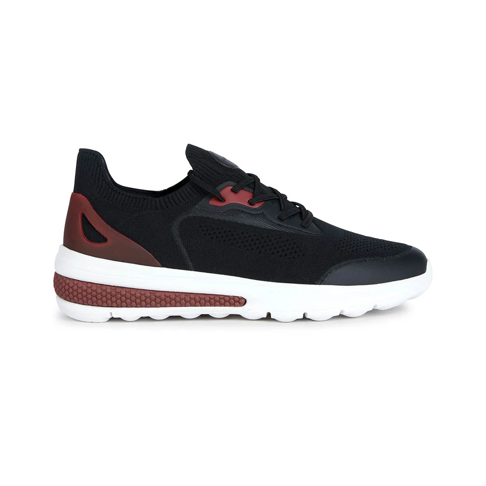 Geox sportcipő/black-red C0048 fekete 43.0 199639_A