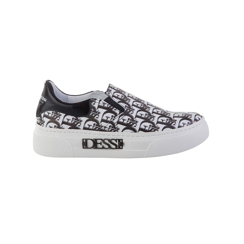 Claudio Dessi slip on/ wh CD minta fekete 37.0 199849_A