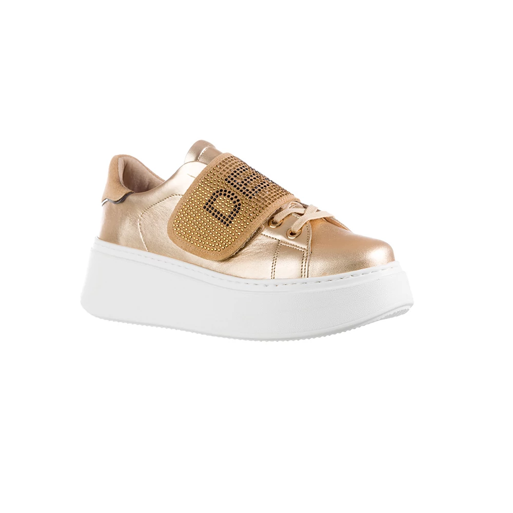 Claudio Dessi sneaker/ KOL-U-35 arany 199972_B.jpg