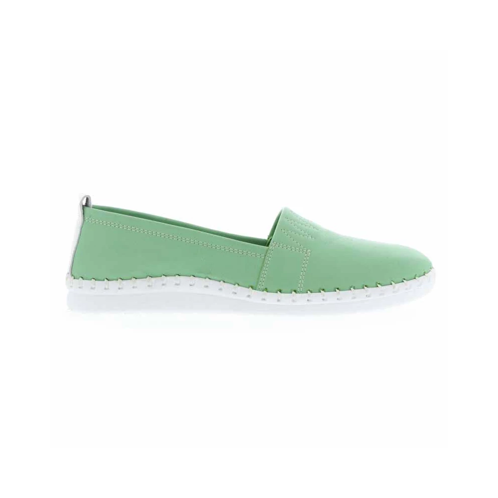 Mago női bőr mokaszin/ irish green white zöld 36.0 200407_A