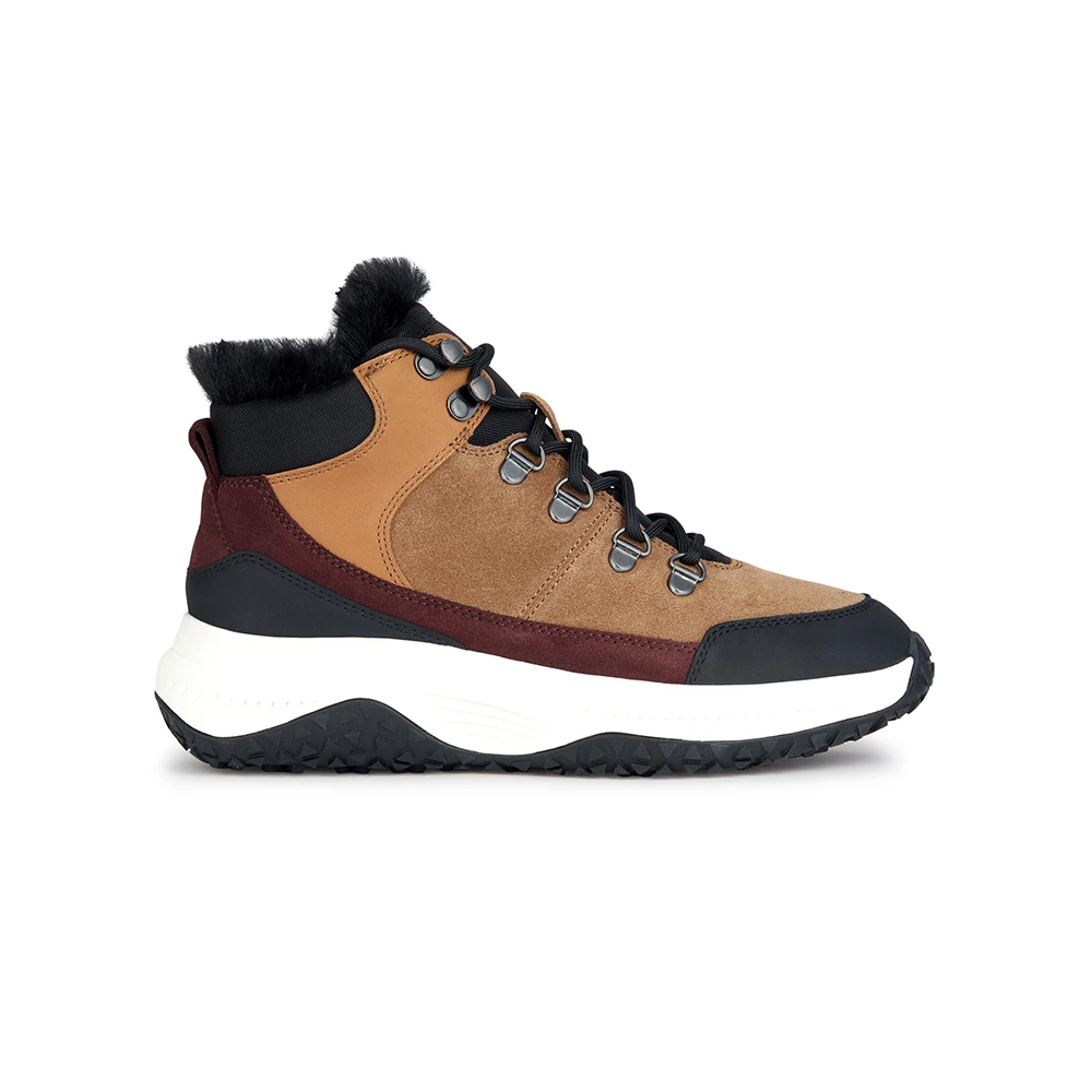 Geox bokacipő/toffee-blk CS69B barna 35.0 201458_A