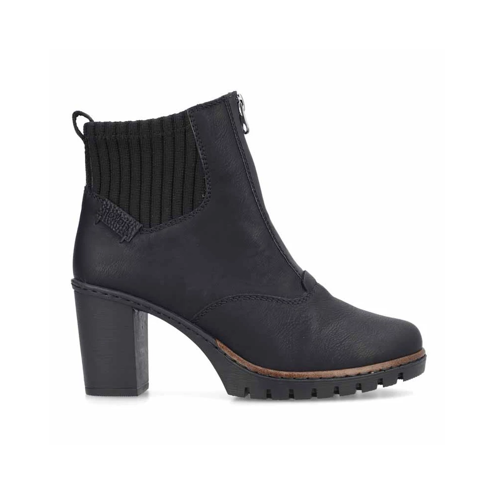 Rieker bokacsizma/schwarz fekete 37.0 201782_A