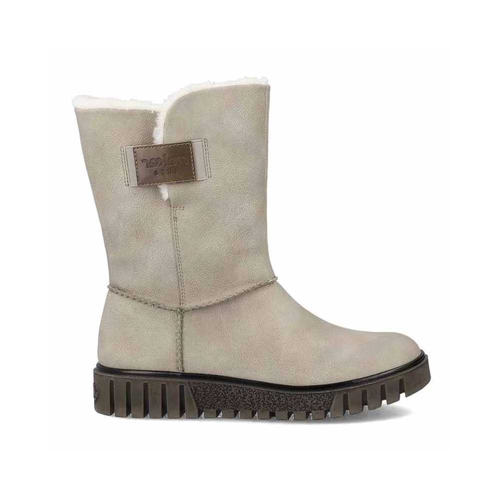 Rieker csizma/mushel beige 39.0 201810_A