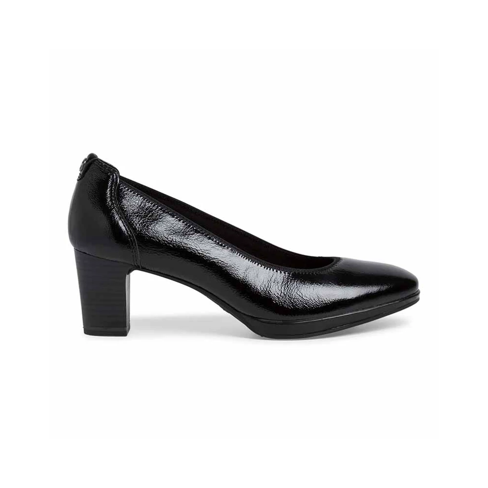Tamaris pumps/black pat018  fekete 39.0 201904_A