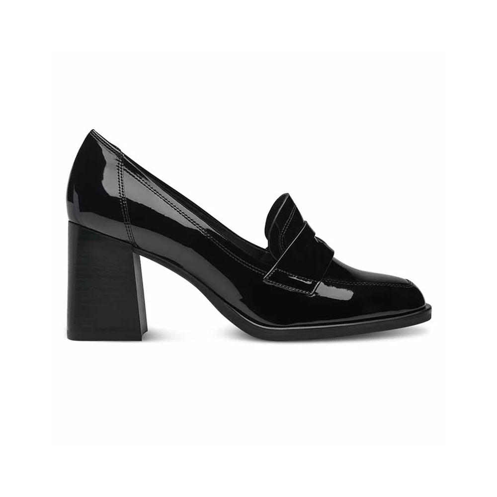 Tamaris félcipő/black pat018 fekete 37.0 201919_A