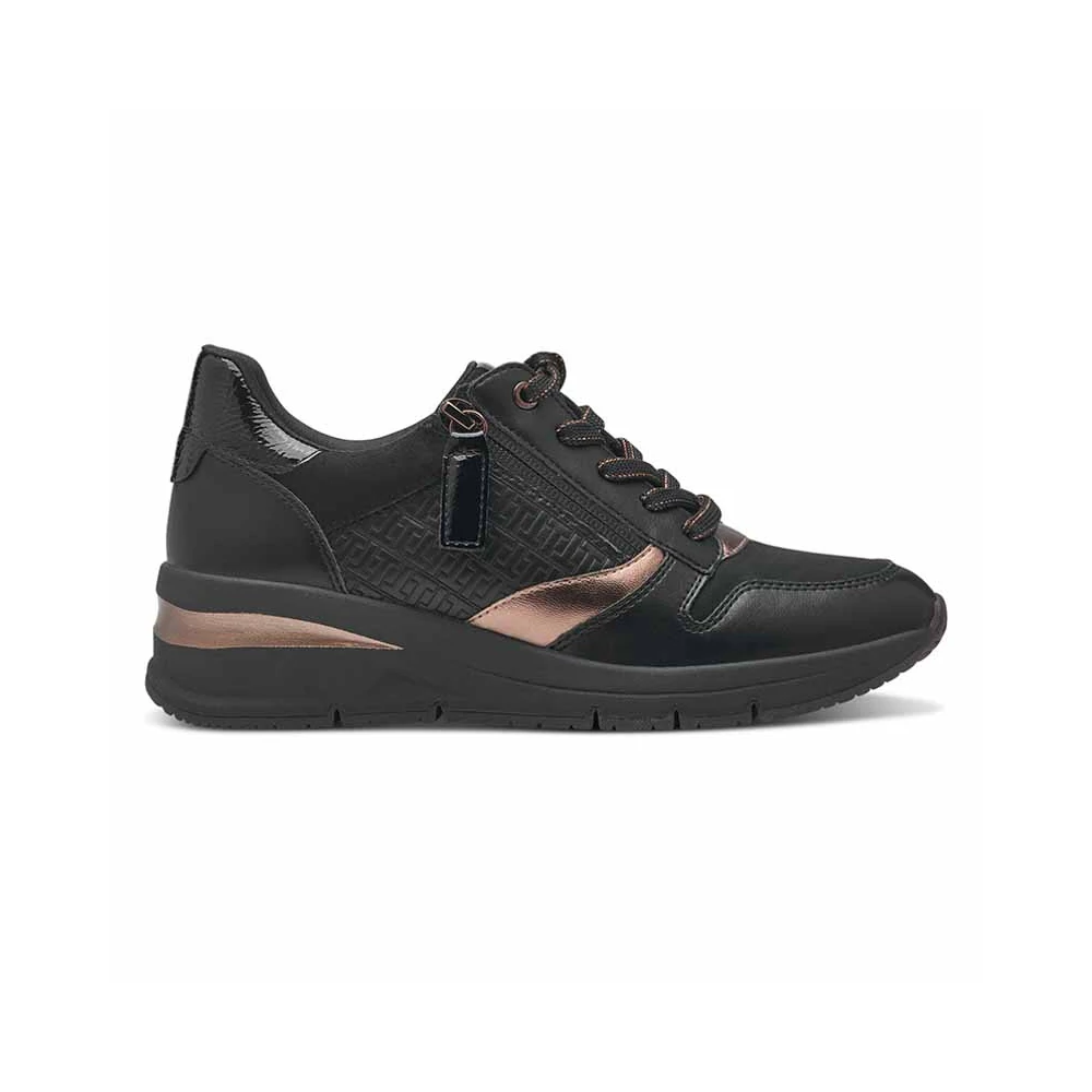 Tamaris sportcipő/blk copper096 fekete 37.0 201927_A