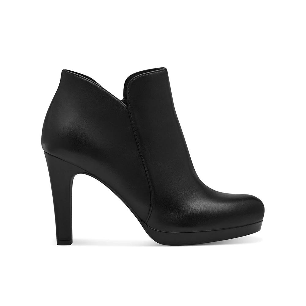 Tamaris bokacsizma/black matt 020 fekete 36.0 201945_A