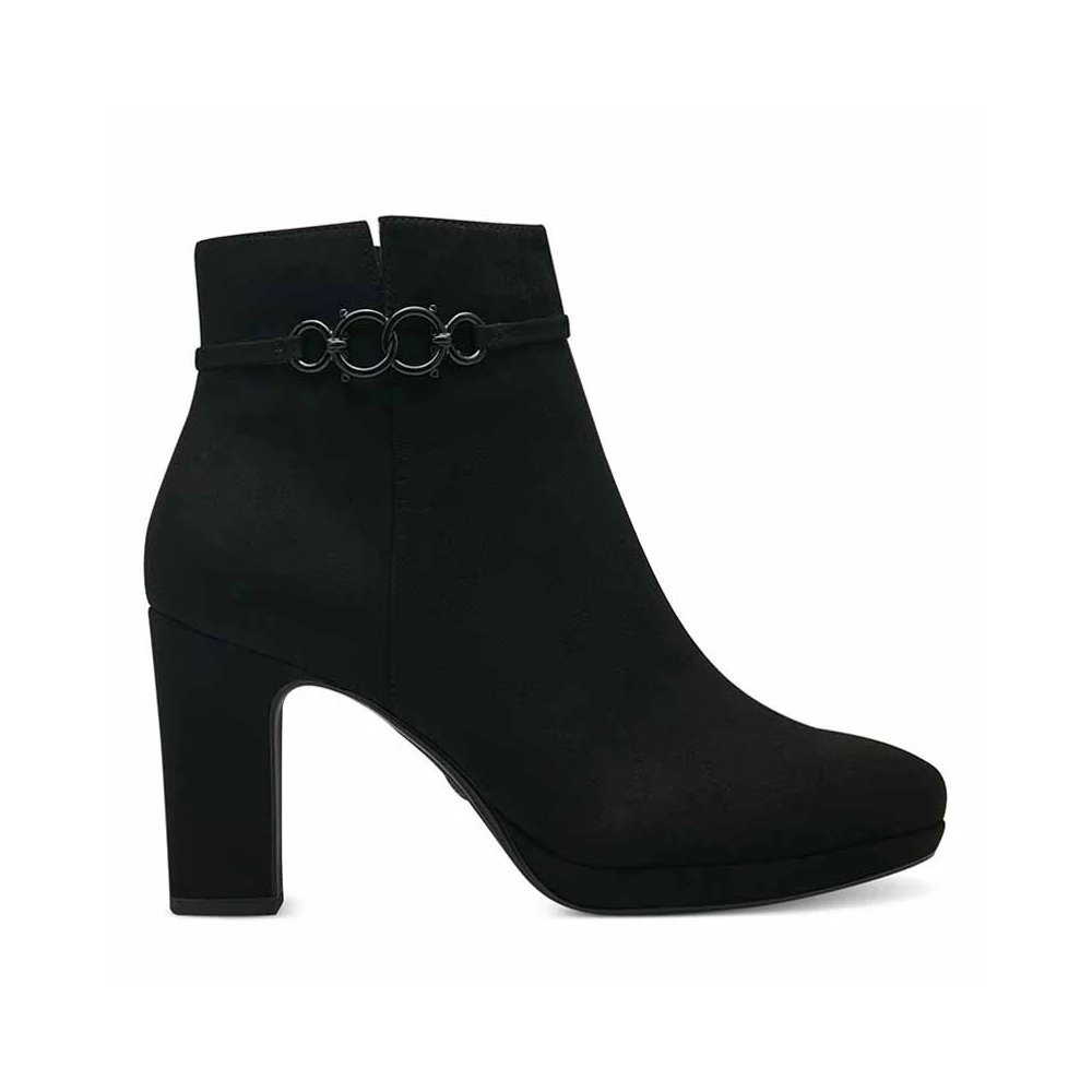 Tamaris bokacsizma/black001  fekete 38.0 202082_A