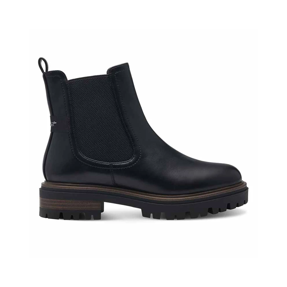 Tamaris bokacsizma/black matt020  fekete 36.0 202103_A