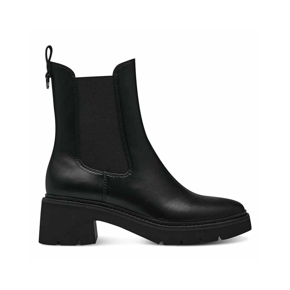 Tamaris bokacsizma/black001  fekete 39.0 202107_A