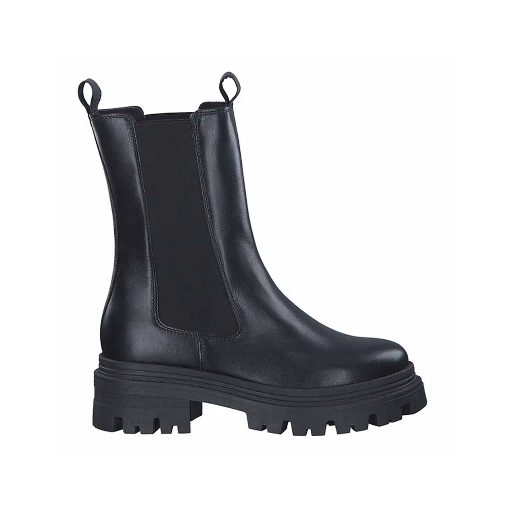 Tamaris bokacsizma/black lea003 fekete 38.0 202119_A