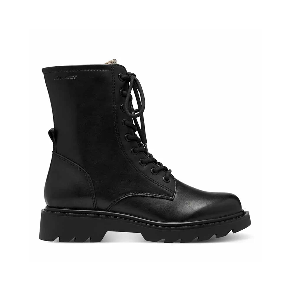 Tamaris bakancs/blk leopard090 fekete 38.0 202161_A