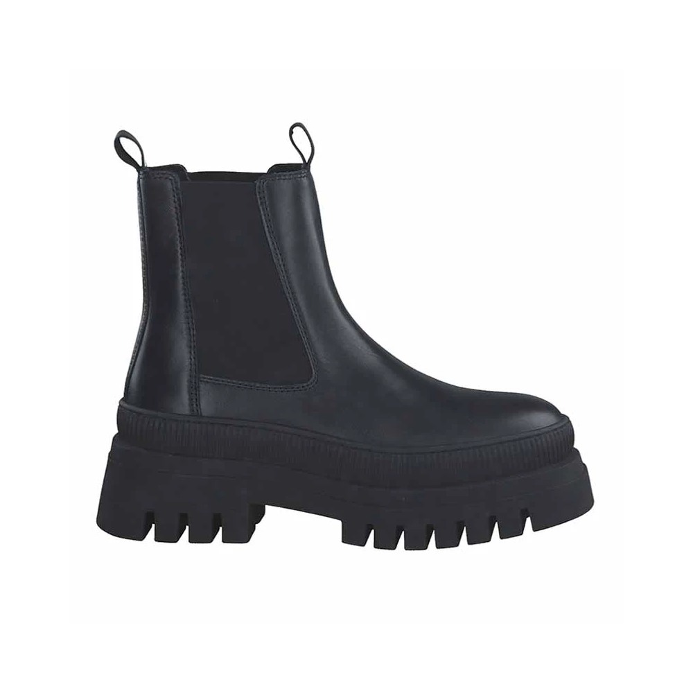 Tamaris bokacsizma/black lea003 fekete  202173_A