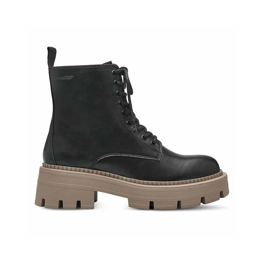 Tamaris bakancs/black001   fekete 38.0 202208_A