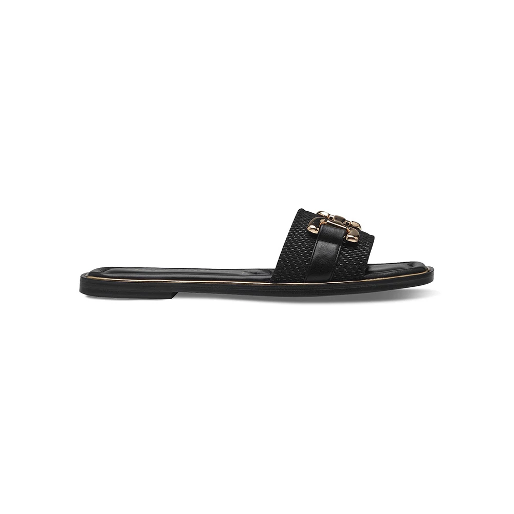 Tamaris papucs/black 001   fekete 37.0 204103_A