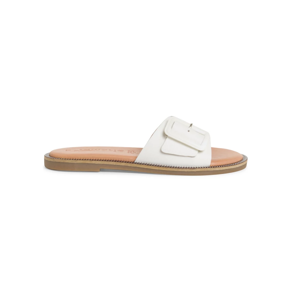 Tamaris papucs/white leather 117  fehér 38.0 204200_A
