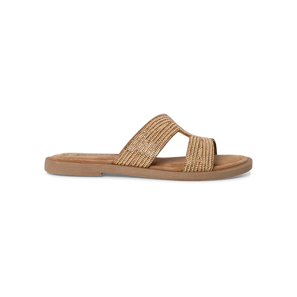 Tamaris papucs/copper glam 963  barna 38.0 204206_A