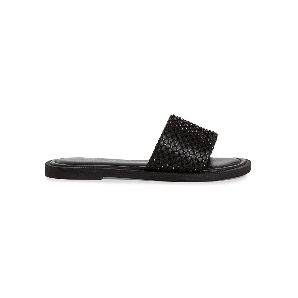 Tamaris papucs/black 001  fekete 36.0 204210_A