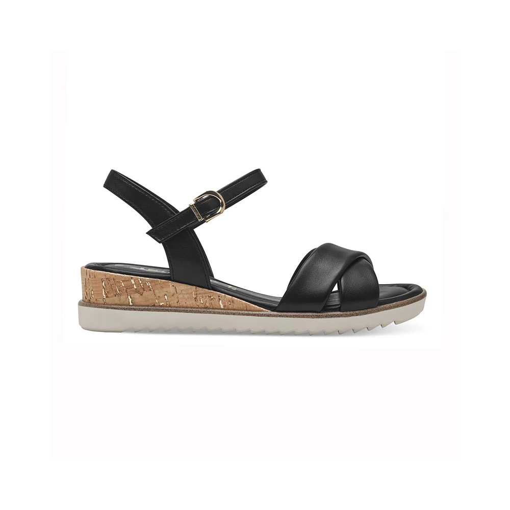 Tamaris szandál/black 001   fekete 37.0 204246_A