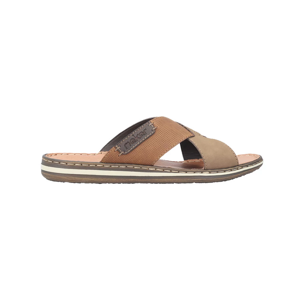 Rieker papucs/terra-nuss  barna 43.0 204768_A