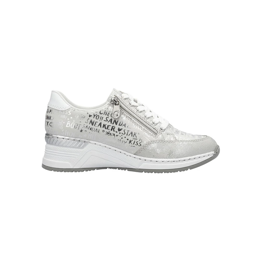 Rieker félcipő/fog-silver  szürke 40.0 204844_A