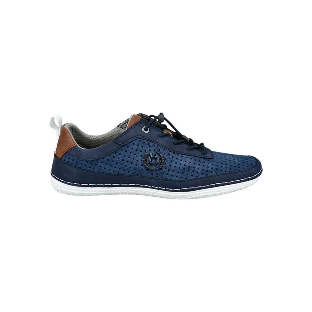 Bugatti félcipő/d.blue-cognac 4163  kék 40.0 205002_A