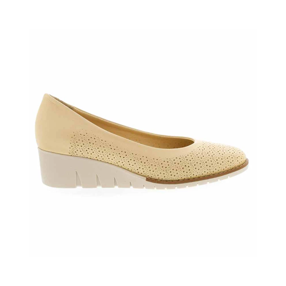 Rovigo bőr éktalpú pumps/ beige beige 37.0 206562_A