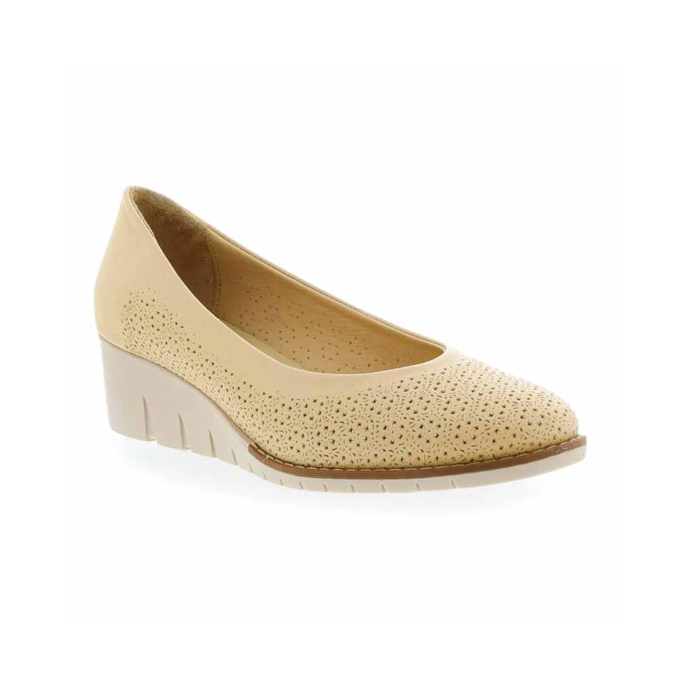 Rovigo bőr éktalpú pumps/ beige 206562_B.jpg