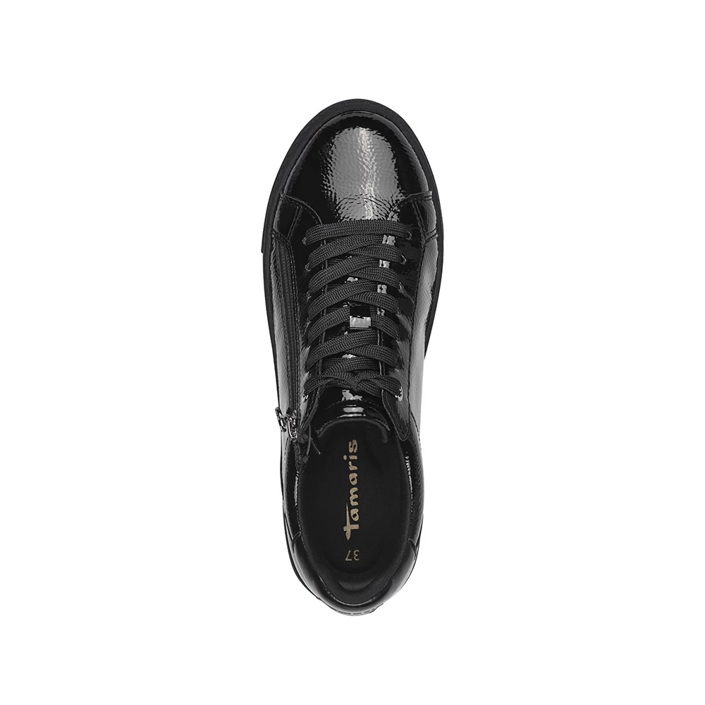 Tamaris sportcipő/black pat 018207759_D.jpg