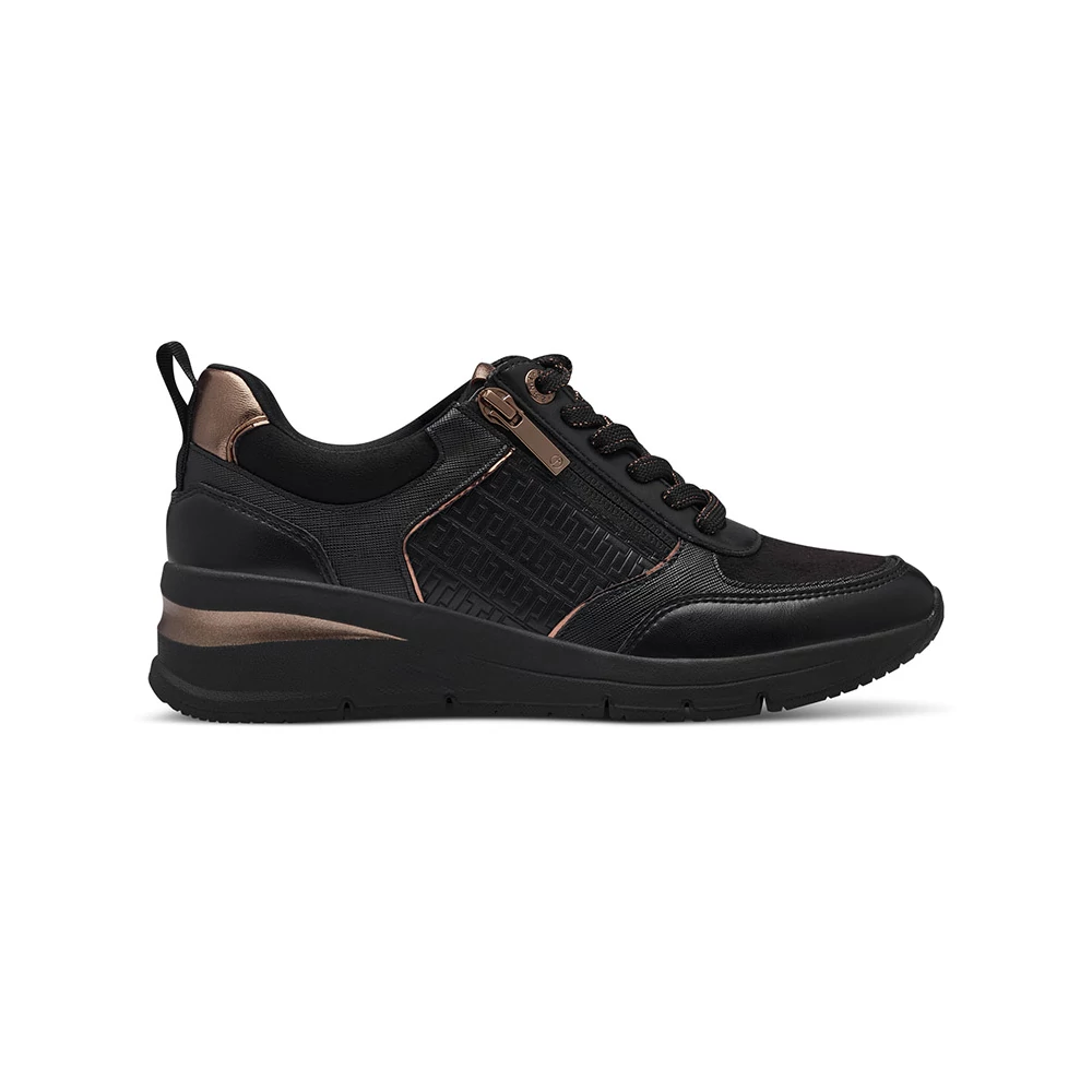 Tamaris sportcipő/blk-copper 096 fekete 37.0 207762_A