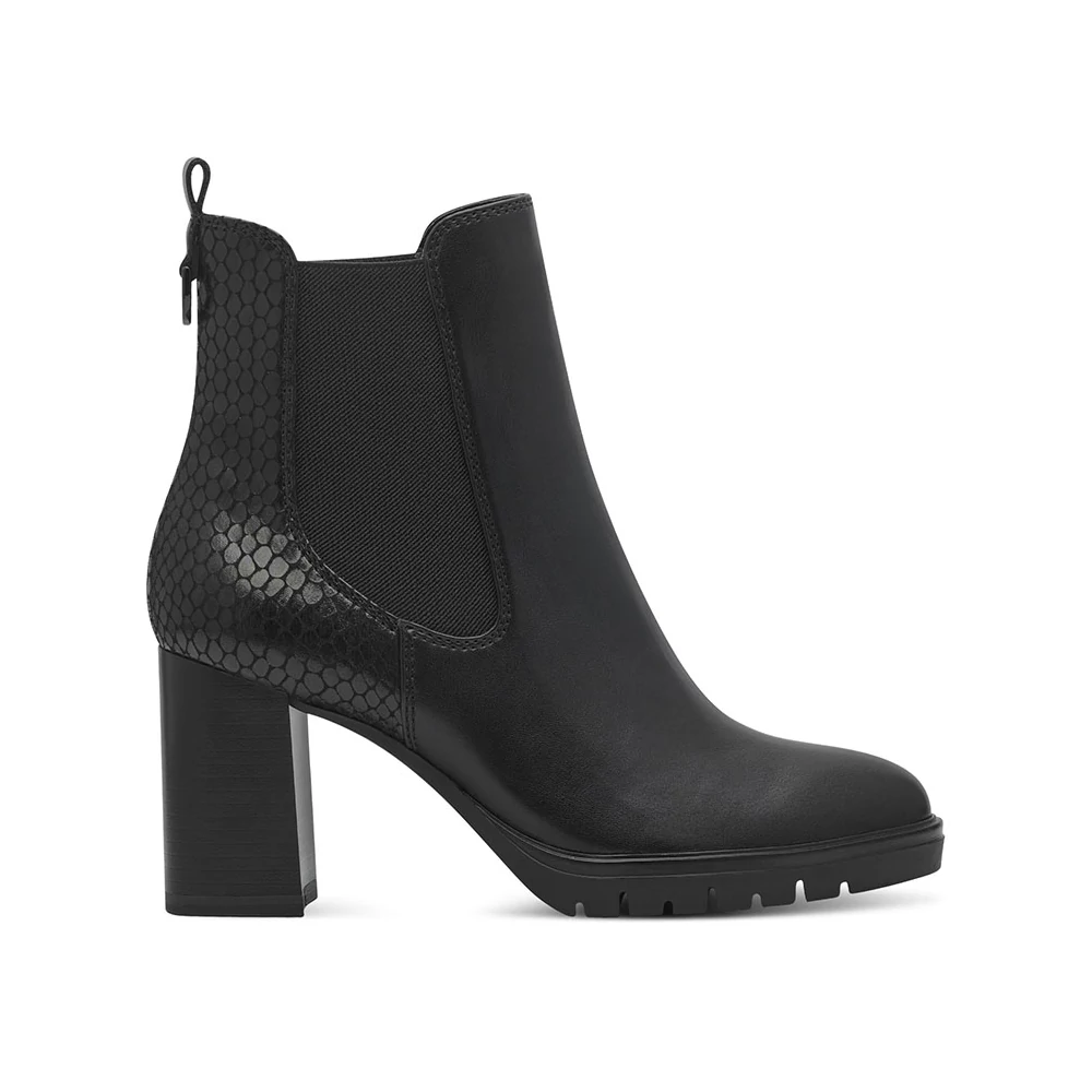 Tamaris bokacsizma/black str 021  fekete 36.0 208146_A