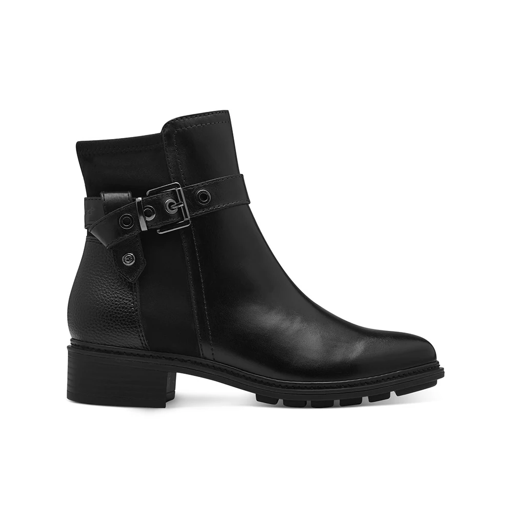Tamaris bokacsizma/black 001  fekete 36.0 208296_A