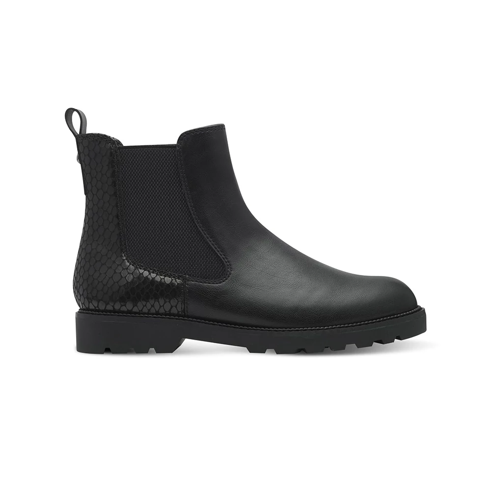 Tamaris bokacsizma/black co 098   fekete 36.0 208300_A