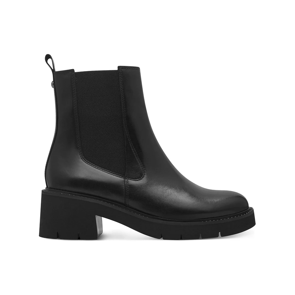 Tamaris bokacsizma/black lea 003   fekete 36.0 208302_A