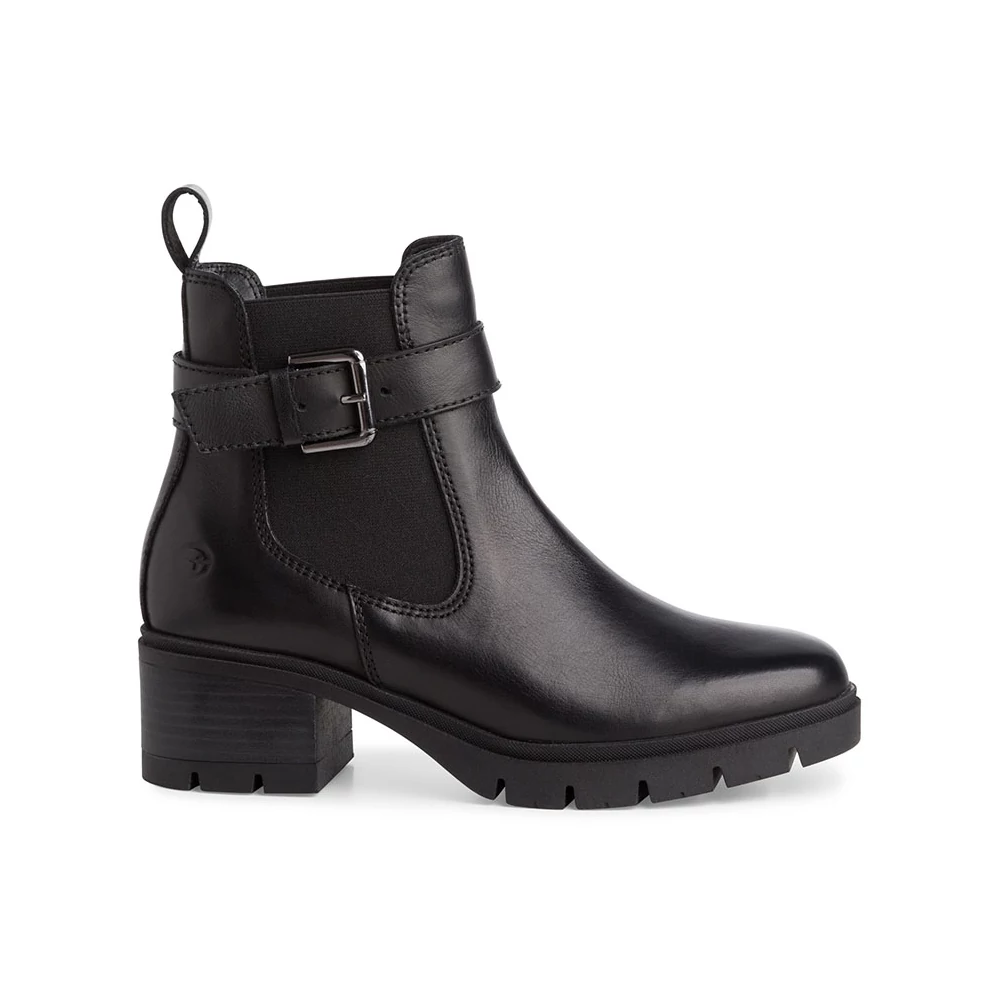 Tamaris bokacsizma/black lea003   fekete 36.0 208305_A