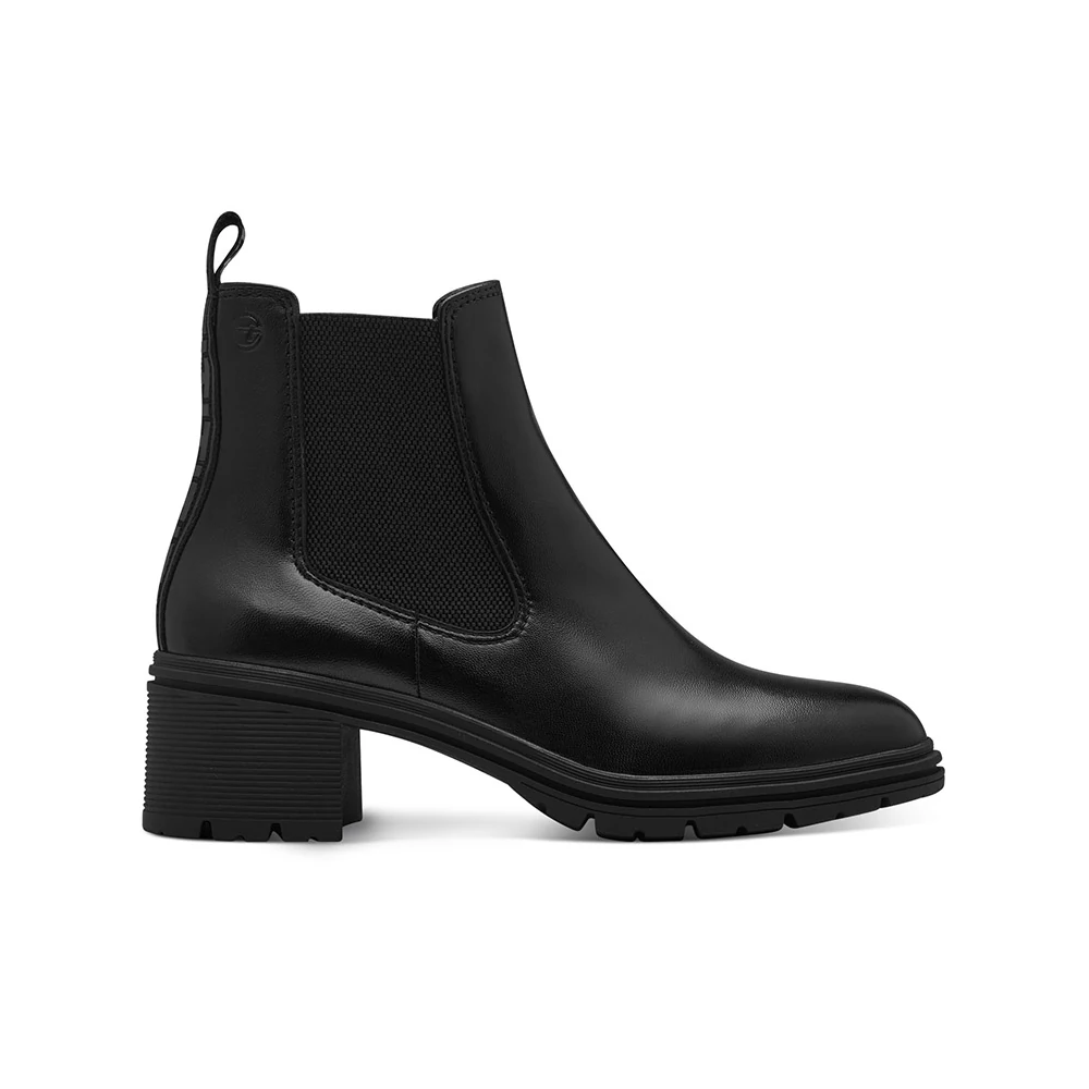Tamaris bokacsizma/black 001   fekete 38.0 208309_A