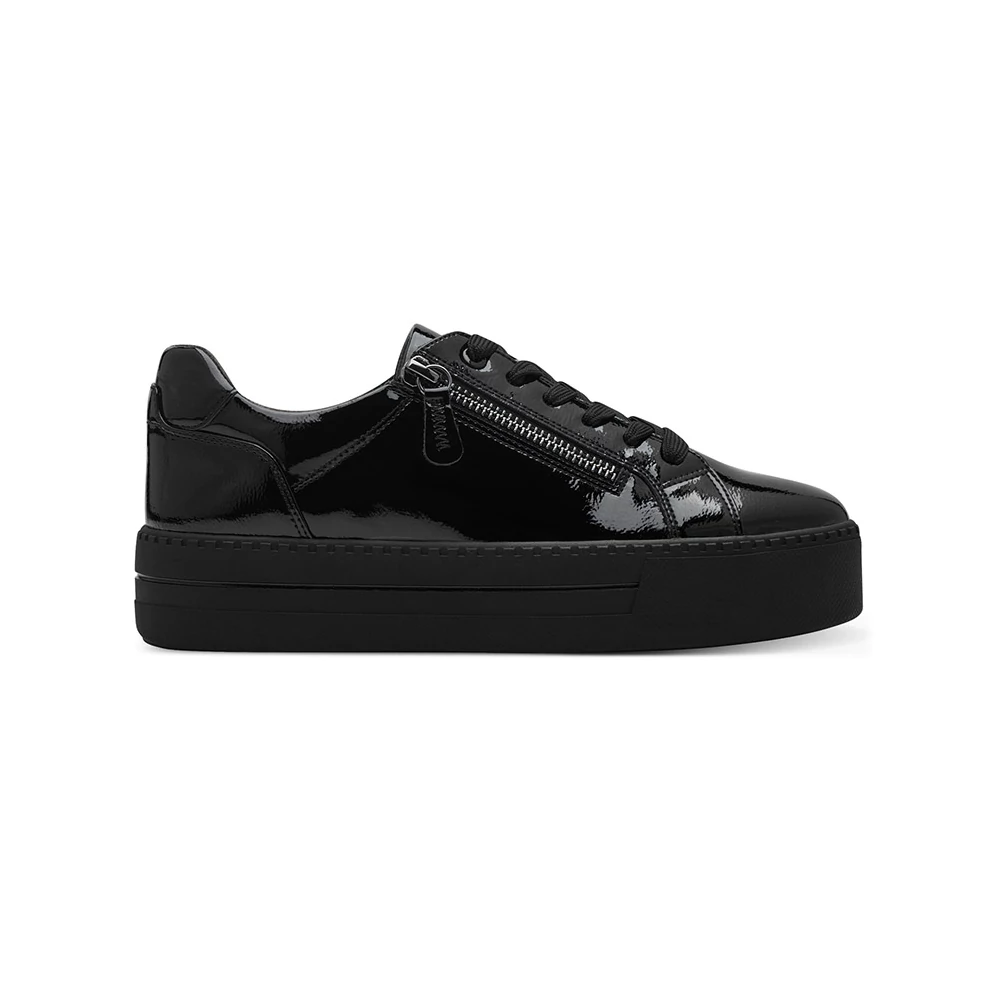 Jana félcipő/black pat018  fekete 37.0 208576_A