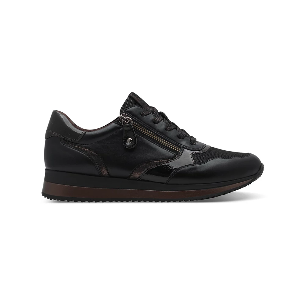 Jana félcipő/blk-bronze095  fekete 37.0 208578_A