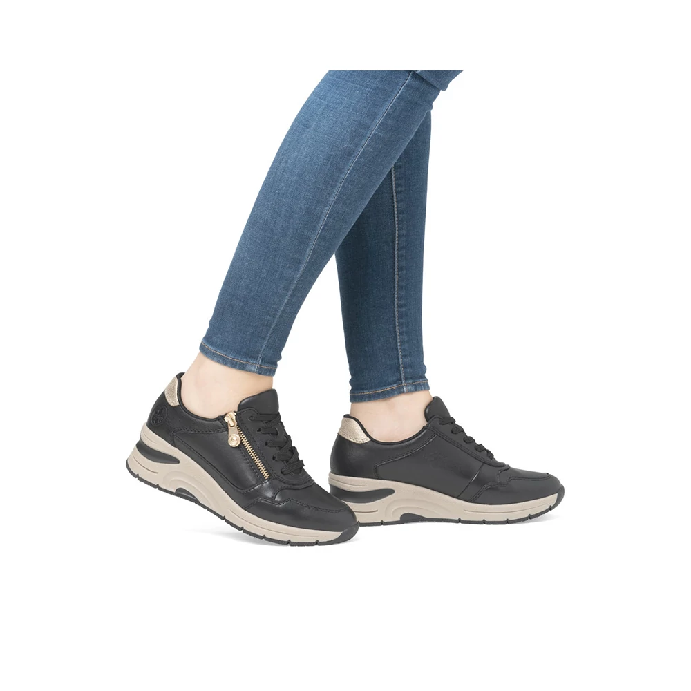 Rieker félcipő/schwarz 208730_D.jpg