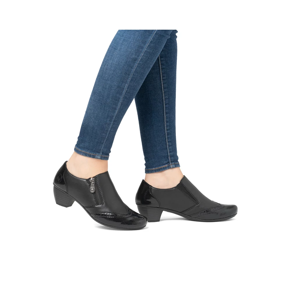 Rieker félcipő/schwarz  208731_D.jpg