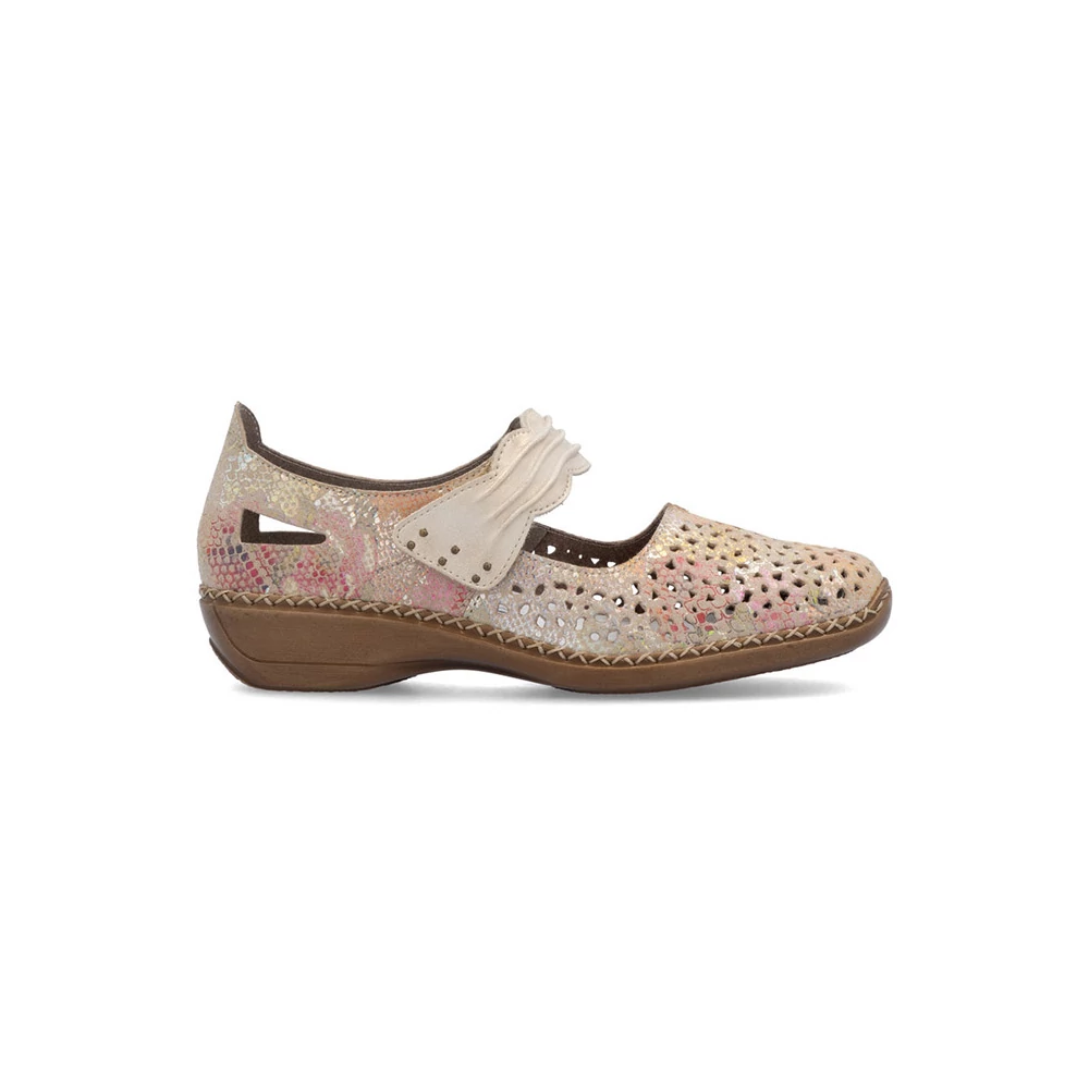 Rieker félcipő/beige-multi    multi 39.0 210178_A